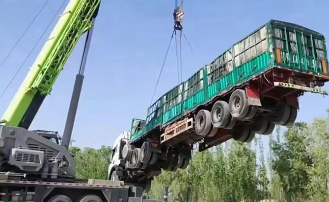 东光道路脱困救援案例